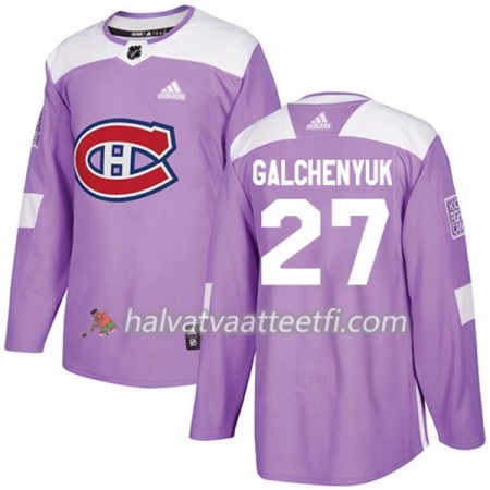 Miesten NHL Montreal Canadiens Pelipaita Alex Galchenyuk 27 Adidas 2017-2018 Violetti Fights Cancer Practice Authentic Miesten NHL Montreal Canadiens Pelipaita Alex Galchenyuk 27 Adidas 2017-2018 Violetti Fights Cancer Practice Authentic